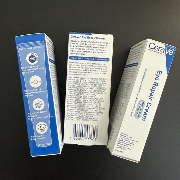 6 Total Items, 3 of the Skin Renewing Eye Cream and 3 of the Eye Repair Cream - Picture 5 of 6